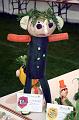 Prizewinning vegetable person